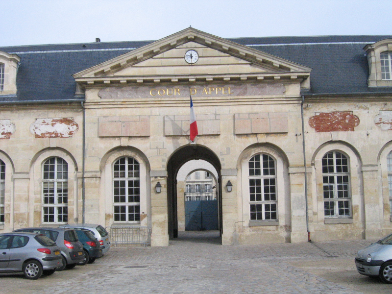 Cour interieurs de la Cours d'Appel de Versailles